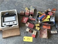 Vintage car parts and tester