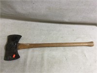 Vintage Wooden Handled Axe
