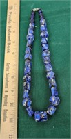 Necklace glass beads