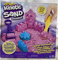 Kinetic Sand Shimmer Sparkle Sandcastle Set