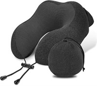 Memory Foam Neck Pillow Travel with Supportive