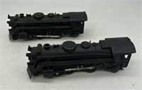 (2) Marx Model Railroad Steam Locomotives