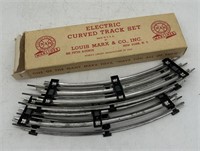 Marx Model Railroad Electric Curved Track