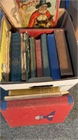 Box lot of antique children’s books