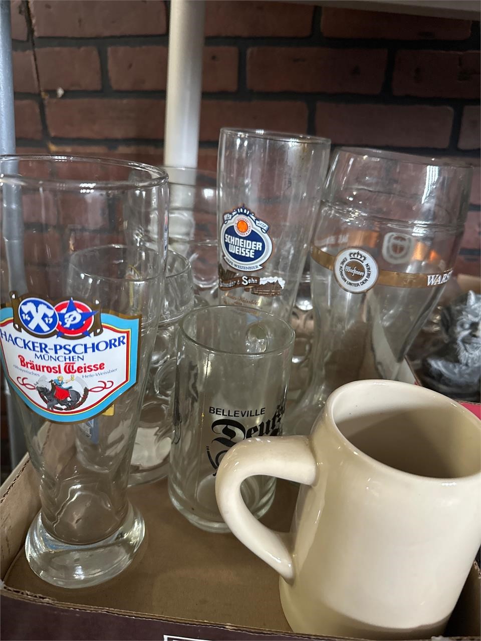 Beer glasses