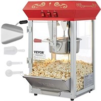 VEVOR Commercial Popcorn Machine, 8 Oz Kettle