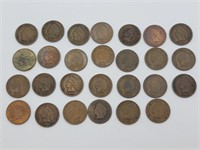 27 Indian Head Pennies