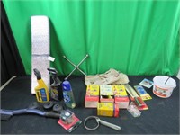 Car Cleaner, Window Scraper, Oil Filter Wrenches &