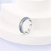 .925 Silver Mobius Ring