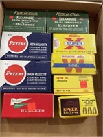 9 boxes of Ammunition