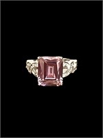 2.75ct Natural Fancy Pink Diamond 18k Gold Ring