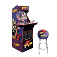 Arcade1Up Marvel X-Men Arcade with Stool and Riser
