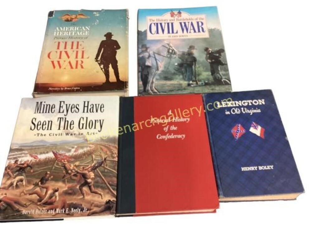 Books Pertaining to Civil War