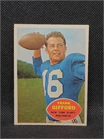 Topps #74 Frank Gifford Football Card