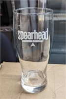 SPEARHEAD BREWING 20OZ GLASS