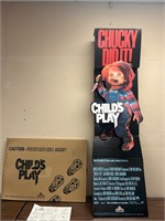 1988 Chucky Childs Play movie Ad stand up RARE!