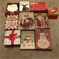 Assortment Of Christmas Themed Boxes