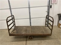 Heavy, Antique Railroad Cart from Lincolnton, NC