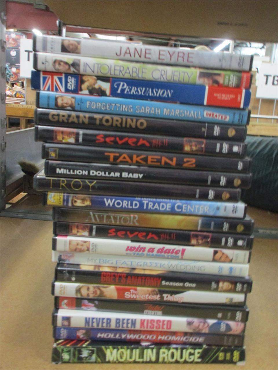 MOVIES variety recreational collectable dvds