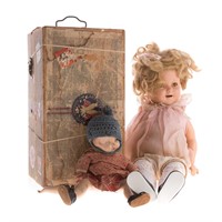 Ideal Shirley Temple doll and Arranbee doll