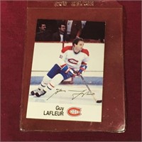 1988-89 Esso Guy LaFleur NHL Hockey Card