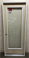 32 x 80 full light exterior door