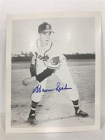 Warren Spahn autographed photo