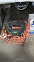 Extension cords, pressure washer hoses, etc