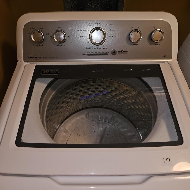 Braves mct washer and dryer set