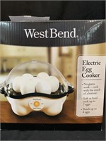WEST BEND ELECTRIC EGG COOK - GOOD CONDITION