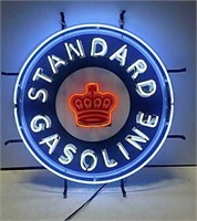 Standard Gasoline Neon Garage Art