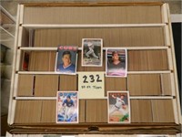 Storage Box w/ 1988 & 1989 Topps Baseball Cards