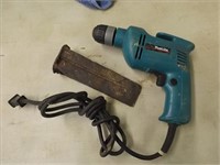 Makita Drill (Works) and Wedge