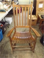 Large Oak Porch Rocker