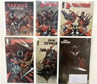 6 Various #1 Issues of Spawn