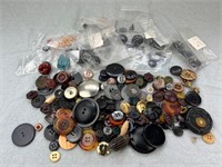 Huge Lot of Vintage Replacement Buttons