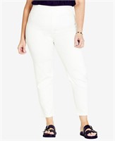 Plus Size Butter Denim Jean - 32W - White