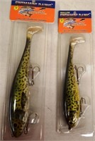 (2) Swimmin Dawg Musky / Muskie Fishing Lures