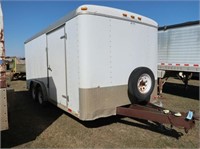 2002 DCT 8 x 16 Enclosed Trailer #