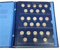 NEARLY COMPLETE SET of MERCURY DIMES in ALBUM