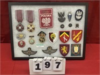 Poland, Belgium, China Medals & Patches