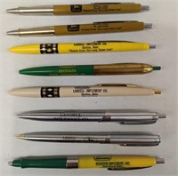 Vintage JD Pen Assortment Nebr Dealerships