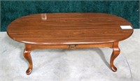 48" Oval coffee table
