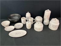 Lot of Rae Dunn Pottery