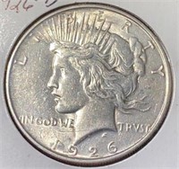 1926-D Peace Silver Dollar