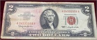 1963 Red Seal $2 Bill