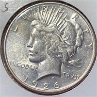 1926-S Peace Silver Dollar