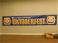 K-W Octoberfest Molsen Canadian banner - 3' x 16'
