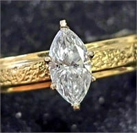 $3950 14K  4.6G Lab Diamond 0.6Ct Ring