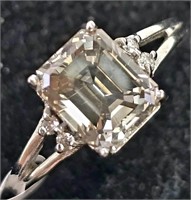 $10500 14K  1.8G Natural Diamond 1.42Ct Ring